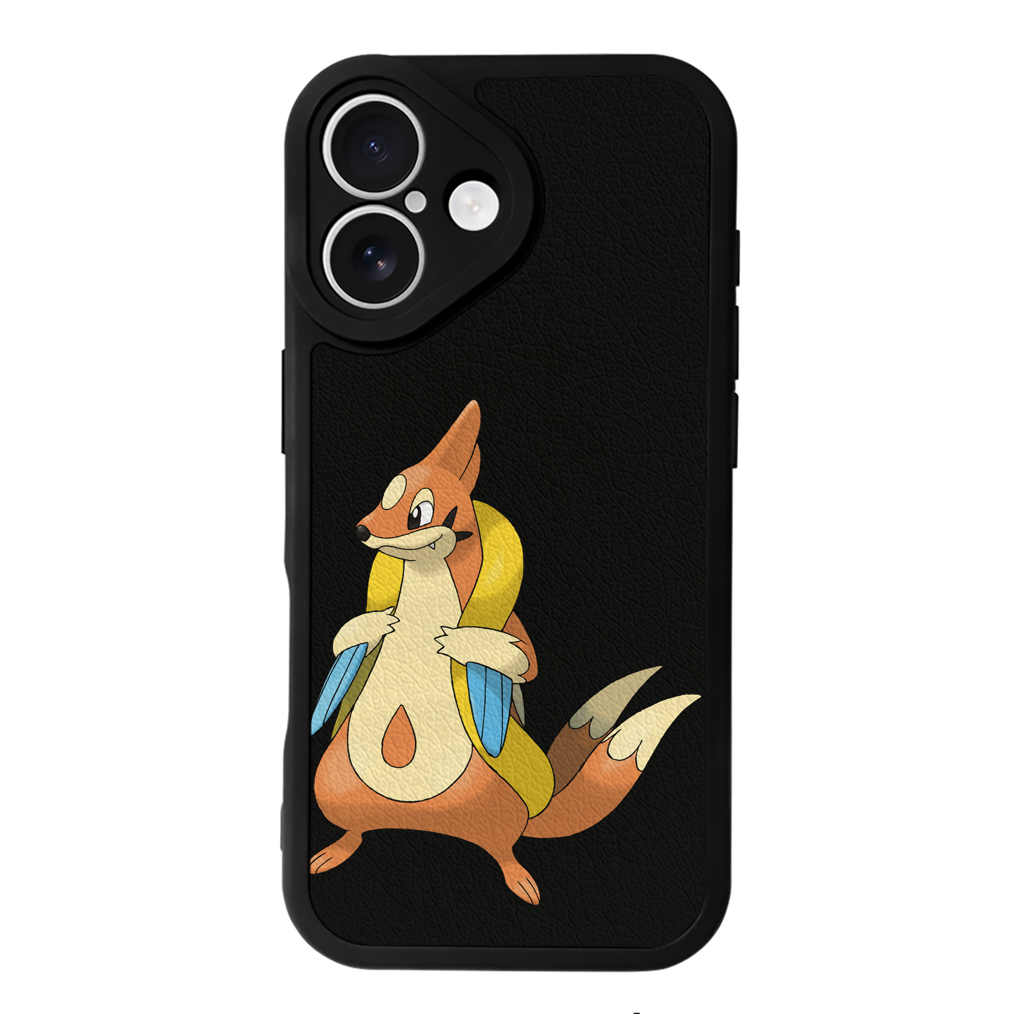 （画像用） ポケットモンスター Pokémon 【iPhone 16シリーズ対応】シリコンスマホケース（レザー調） 材質：シリコン